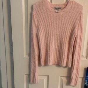 Cotton Emporium Soft Pink Crew Neck Sweater
